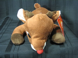 Rudolph the Red Nosed Reindeer Plush Stuffed Animal 50 Years Anniversary NWT - £16.13 GBP