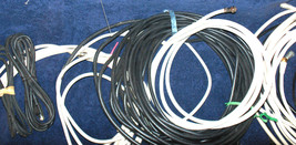 5 = 6ft+ screw on type coaxial cords  cables antenna satellite wire tv d... - $10.84