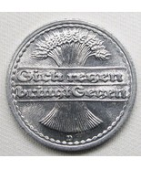 1920-D Germany 50 Pfennig GEM UNC Coin AD878 - £12.85 GBP