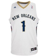 ADIDAS NBA NEW ORLEANS PELICANS MEN&#39;S 2XL BASKETBALL JERSEY  NWT $70 - £37.50 GBP