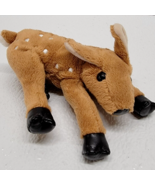 FOLKMANIS Mini Fawn Spotted Baby Deer Finger Puppet Plush Stuffed Animal... - $20.21 CAD