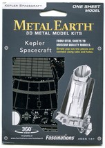 Metal Earth Kepler Spacecraft 3D Puzzle Museum Quality Micro Model  - $9.89