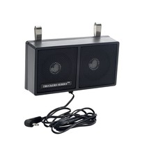 RoadPro RP-160 6 Watt Visor Mount Twin CB Extension Speaker, Black, 3 In... - $25.65