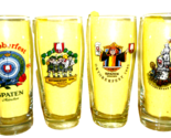 4 Spaten Munich Oktoberfest 1994 1995 1996 1999 0.5L German Beer Glasses - $24.95