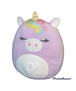 Squishmallows Sylvia Purple Unicorn Rainbow Plush 10” stuffy stuffed animal - $15.81