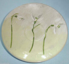 Gien ALICE Tea Saucer 6" French Faience Floral Motif New - $11.78