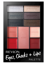 Revlon Eyes, Cheeks + Lips Makeup Palette #200 Seductive Smokies *Twin P... - $12.99