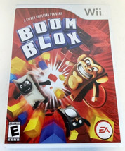 Boom Blox Nintendo Wii 2008 Video Game EA Puzzle Multiplayer spielberg - £11.55 GBP
