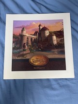 Walt Disney World Art Print New Fantasyland Little Mermaid Prince Eric C... - $14.84