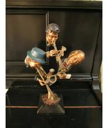 Paul Wegner SCUPTURE 1995 Original Legends of Jazz 2/3 Musicians Signed-... - $1,666.97+