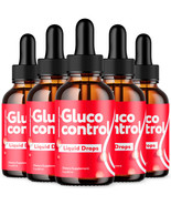 5 Pack Gluco Control Blood Support Drops Advanced Vitamin Supplement 2ML - $2,556.71 MXN