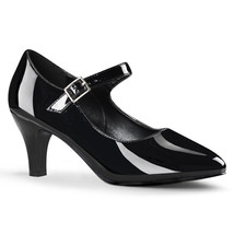 PLEASER Shoes Women&#39;s Black Sexy Mary Jane Pumps 3&quot; High Heels DIV440/B - $57.95