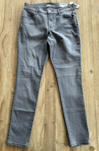 Old Navy Super Skinny Jeans Womens Size 4 Stretch Gray Denim NEW 28x28 M... - $23.20