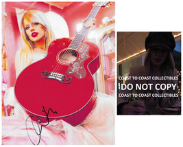 Orianthi Panagaris Guitarist signed 8x10 photo COA exact Proof autographed - $108.89