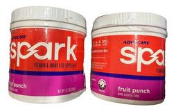 READ 2x Spark Vitamin &amp; Amino Acid Supplement - Fruit Punch Drink Powder... - $27.71