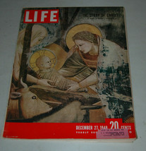 Vintage Life Magazine Dec 27 1948  Ads Story of Christ Chesterfield Ciga... - $29.99