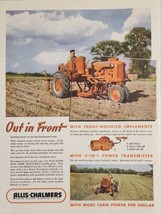 1947 Print Ad Allis-Chalmers Full-Sized Farm Tractors Milwaukee,Wisconsin - $22.48
