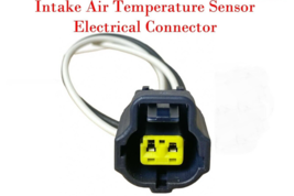 Connector of Intake Air Temperature Sensor Fits Ford F250 F350 F450 F550 V8 6.7L - £13.75 GBP