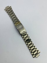 Vintage seiko stainless steel watch ￼strap,used.clean 9.7mm /20.5mm-1970s(VE-63) - £9.30 GBP