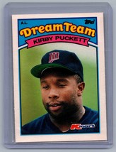 1989 Topps Kmart Dream Team #16 Kirby Puckett Card - £0.76 GBP