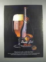 1981 Double Dark Beer Ad - America&#39;s Only World Class - £14.48 GBP