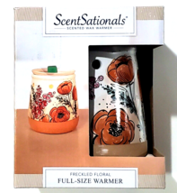 ScentSationals Scented Wax Warmer Freckled Floral Full Sized Warmer Decorative 