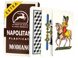 Deck of Napoletane 97/38 Italian Regional Playing Cards - £24.25 GBP