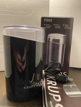 KRUPS F203 Electric Coffee Spice Grinder with Stainless Steel Blade - $9.49