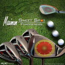 Custom Senior Wedge Set 52 Aw 56 Sw 60 Lw Gap Attack Approach Sand Lob Wedges - £75.99 GBP