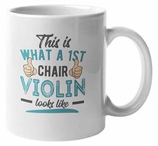 Make Your Mark Design Violinist Coffee &amp; Tea Gift Mug for Musician &amp; Instrumenta - £15.50 GBP+