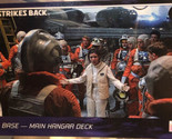Empire Strikes Back Widevision Trading Card 1995 #17 Rebel Base - $2.48