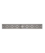 Signature Hardware 398151 Effendi 24" Linear Shower Drain -Brush Stainle... - $62.90