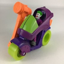 Imaginext DC Super Friends Joker&#39;s Hammer Cycle Action Figure 2008 Fisher Price - £19.40 GBP