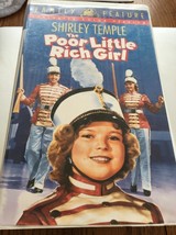 [VHS] Familia Película Coloridas Shirley Temple En &quot;The Poor Little Rich Niña &quot; - £11.20 GBP