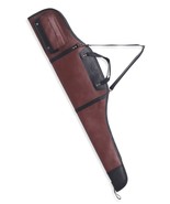 Rifle Bag Gun Case Genuine Leather Gun Bag Hunting Gun Sleeve Shotgun Sc... - $106.87