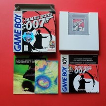 James Bond 007 Nintendo Game Boy Original Complete with Poster Authentic Saves - £95.47 GBP