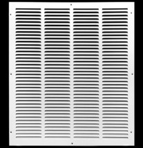 20&quot;w X 24&quot;h Steel Return Air Grille Sidewall Ceiling HVAC Duct Cover White - $1,095.01 MXN