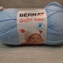 Bernat Softee Baby Yarn Pale Blue 5 Oz 362 Yd Light 3 Acrylic NEW - $4.50