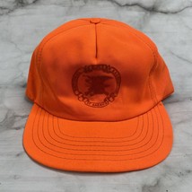 Vintage NRA Blaze Orange Hunting Cap One Size Fits All Made in USA Foam Trucker - £19.69 GBP