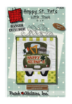Patch Abilities Happy St Pats Day Truck Pattern With Hanger P190H - £29.85 GBP