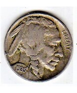 1935 P Buffalo Coin (Indian Head) Nickel - $3.95