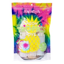 Tropical Neon Tie-Dye Delight Kit - Create 15 Vibrant DIY Projects. Complete wit - $46.52