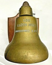 USS LUZON ARG 2 Recommissioned 3 Nov. 1955 5 3/8&quot; Bell id: 728 - £1,558.08 GBP