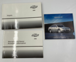 2006 Chevrolet Impala Owners Manual Handbook Set OEM P03B01005 - £28.60 GBP