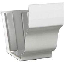 AMERIMAX HOME PRODUCTS 19209 4-Inch Galvanized Slip Joint, White - $27.15 CAD