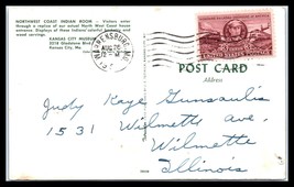 1950s MISSOURI Postcard - Warrensburg to Wilmette, Illinois P13 - £2.36 GBP