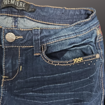 Premier Rue 21 Skinny Jeans Flannel and Bling size 5/6 R Pre-Loved image 7