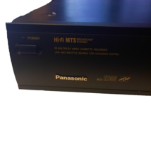 Panasonic AG-1730 VCR/VHS Player/Recorder - Powers On, Untested, No Remote Contr - £69.20 GBP