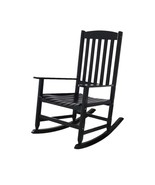 Black Wood Rocking Patio Chair   Backyard Creations® - $5,683.05 MXN