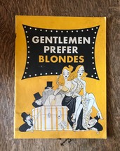 &quot;Gentlemen Prefer Blondes&quot; National Tour Souvenir Program (1952) - £17.74 GBP